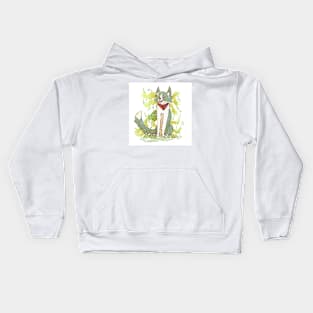 Collie garden Kids Hoodie